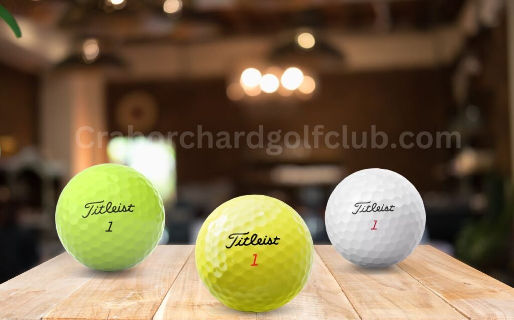diffrent colors of Titleist Golf Balls